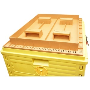 Stup albine din plastic pentru 4 rame 600x510x355mm - Img 8