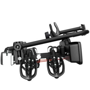 Suport 2 biciclete Peruzzo Parma 706N cu prindere pe carligul de remorcare, Negru Mat - Img 4