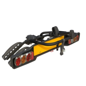 Suport 2 biciclete Peruzzo Siena 668N cu prindere pe carligul de remorcare, Negru - Img 2