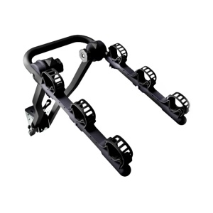 Suport 3 biciclete Peruzzo Arezzo 667/3N cu prindere pe carligul de remorcare, Negru - Img 2
