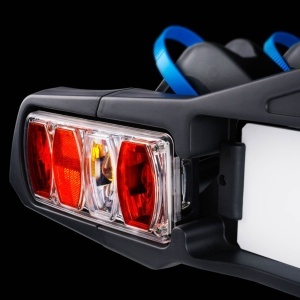 Suport pentru 3 biciclete, Cruz Pivot R3 940-512, cu prindere pe carligul de remorcare, 13 pini - Img 5