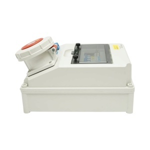 Tablou electric grup prize organizare santier 1x415V/32A, 2x230V/16A, 260x170x140mm IP44/IP66 Breckner Germany - Img 3