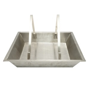 Tava inox pentru descapacit 520x415x110mm - Img 2