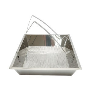 Tava pentru descapacit cu sita din inox 520x415x110mm - Img 6
