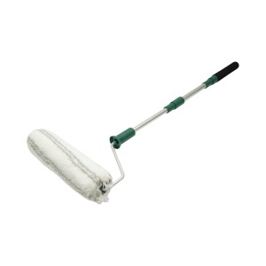 Trafalet poliacril 25cm, diametru rola 75mm, fir 18mm, maner telescopic aluminiu 42-84cm Breckner Germany