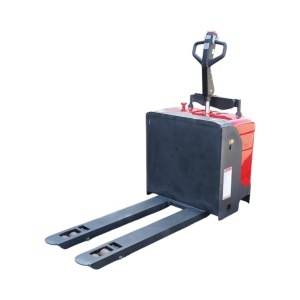 Transpalet electric 2T, 1.5kW, baterie 48V, 40Ah, platforma operator, inaltime ridicare 200mm