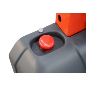 Transpalet semi-electric 500kg cu autoincarcare, baterie Li-ion 12V, 33Ah, inaltime ridicare 1300mm - Img 14