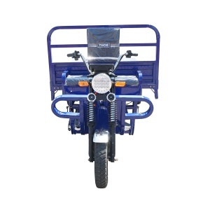 Triciclu electric 2200W, baterie 72V/75Ah cu platforma basculabila 3mx1.4m, sarcina maxima 1500kg HERCULES 2 THOR - Img 3