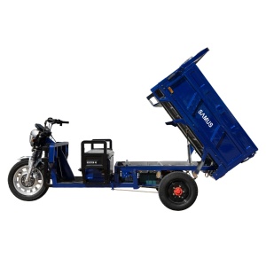 Triciclu electric cargo Samus Houston-45-1.5-72V45 Albastru CIV INCLUS - Img 4