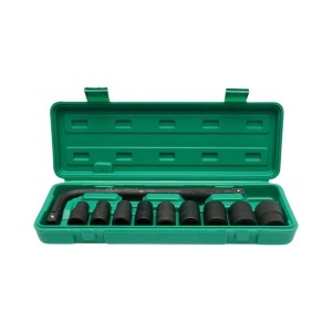 Trusa chei tubulare 10-24mm cu prelungitor tip L 250mm, patrat 1/2 inch Cr-Mo 10 piese Breckner Germany