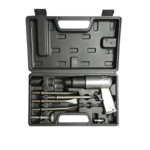 Trusa ciocan pneumatic de impact 3500BPM, 4 dalti 170mm, presiune 6.3 bar 8 piese Breckner Germany - Img 3
