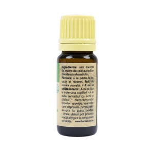 Ulei esential de Tea Tree (Arbore de Ceai), 100% pur fara adaos, 10 ml - Img 3
