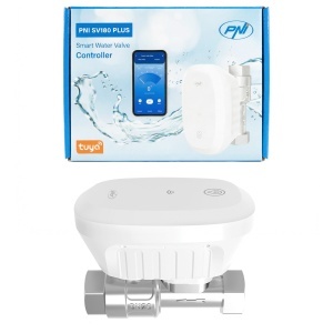 Valva inteligenta pentru apa PNI SV180 PLUS, Wi-Fi, IP65, DN20 3/4, control din Tuya Smart, Amazon Alexa si Google Home, contorizeaza consumul de apa - Img 7