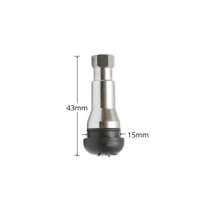 Valva roata auto tubeless 43mm TR413AC cromata