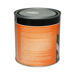Vopsea email anticoroziva 3 in 1 gri 7001 pe baza de solvent 1L, direct pe rugina, interior si exterior Breckner Germany - Img 2