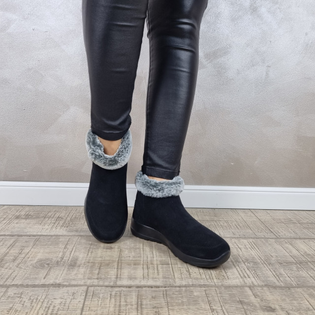 MANOS.RO Ghete dama Skechers 144041 BKGY
