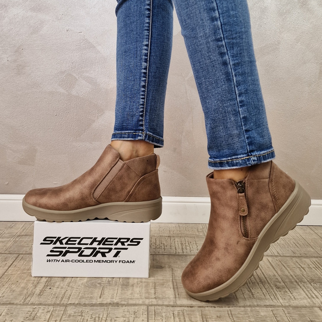 欄間 MANOS.RO Ghete dama Skechers 158952 MUSH