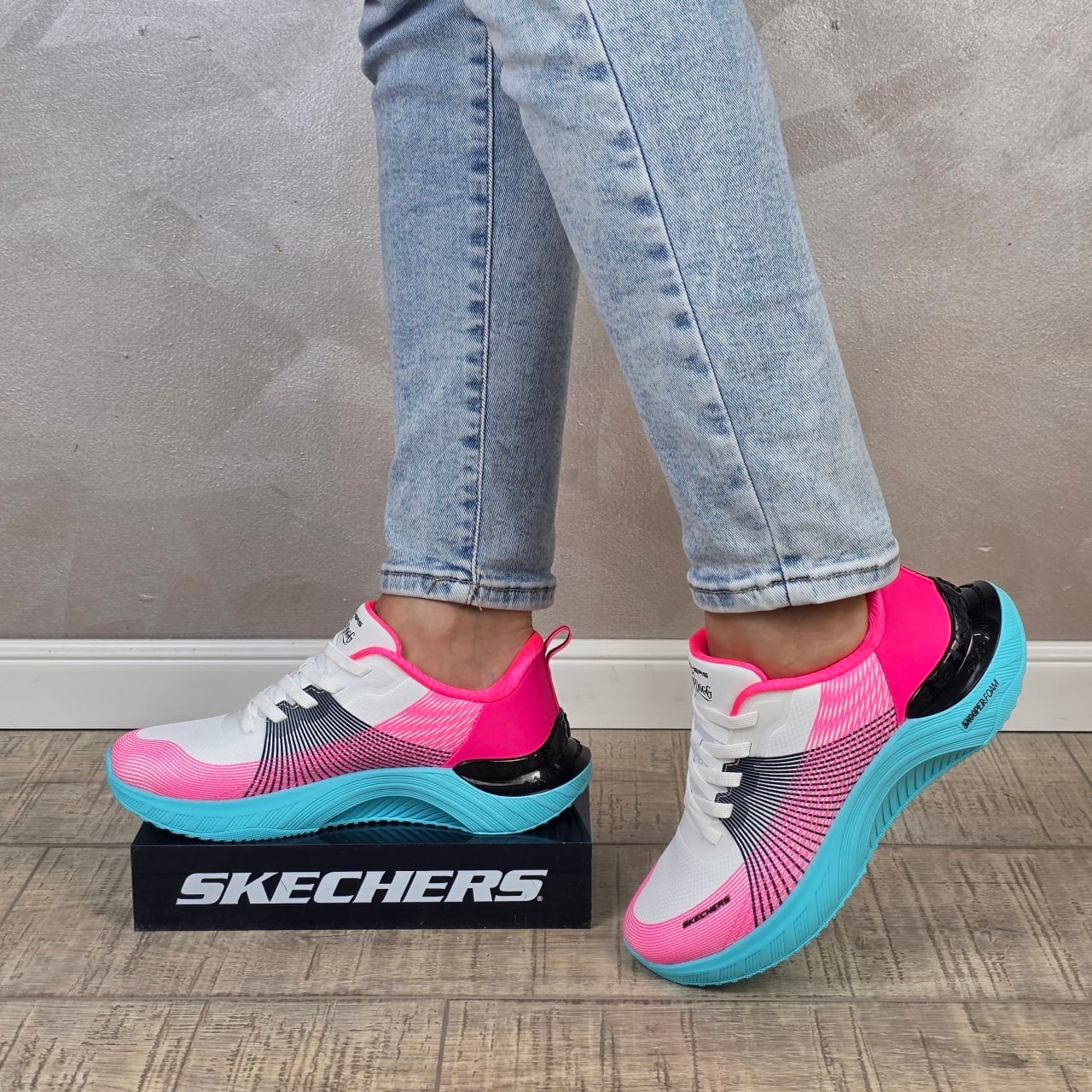 n.ss512 。.:* Pantofi dama sport Skechers®Sneakers Snoop Dogg: Snoop Ace - Cyber