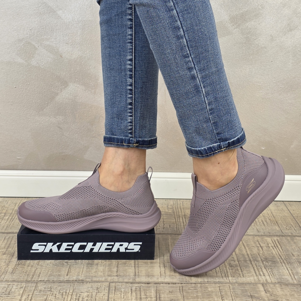 Pantofi dama sport Skechers® Bobs Squad Chaos 117734 LAV