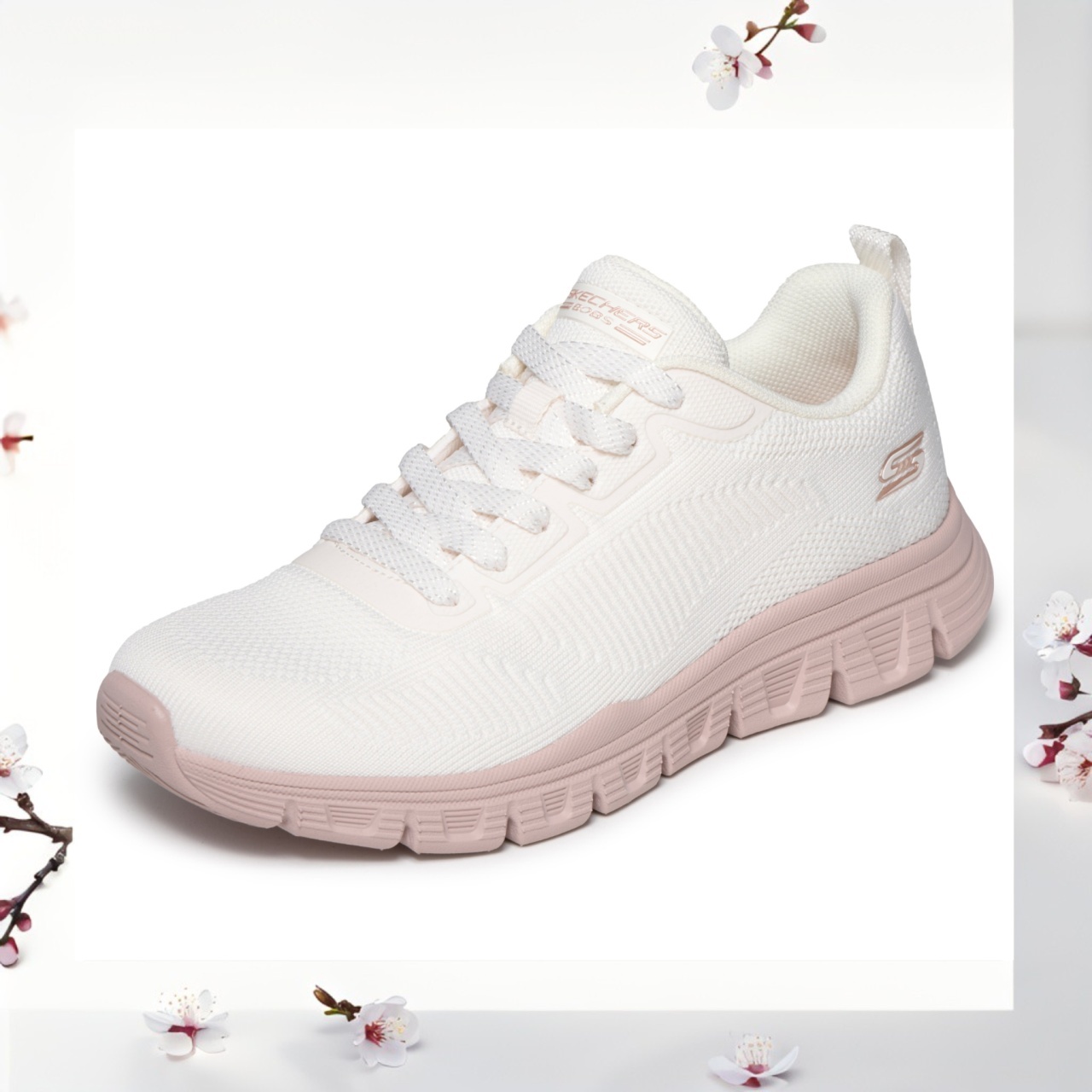 Pantofi dama sport Skechers® Bobs B Lite 117700 WPK