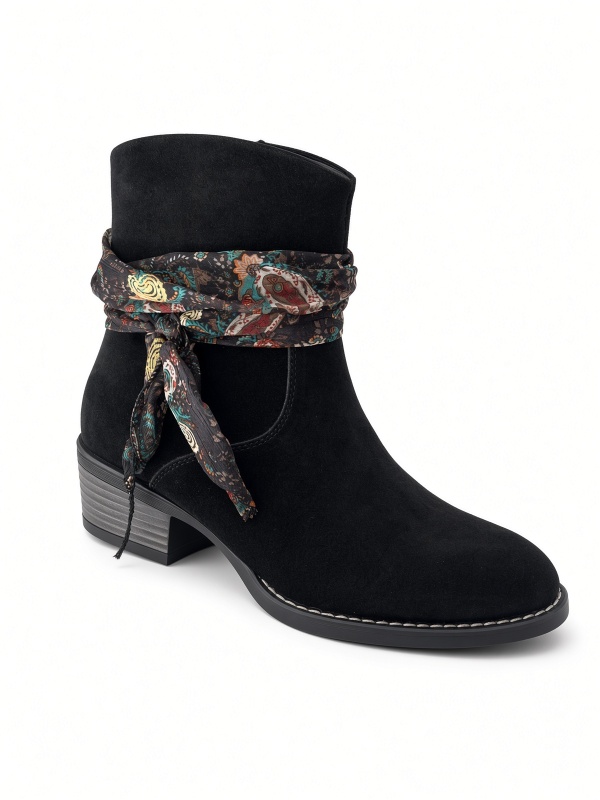 Botine/Ghete dama piele naturala MANOS.RO BT334 - Img 2