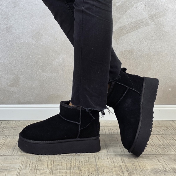 MANOS.RO Ghete dama piele naturala Water Repellent ANA VIOTTI GD2383 - Img 2