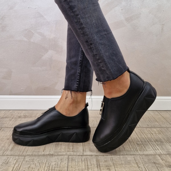 MANOS.RO Pantofi casual dama piele naturala PC1959 - Img 3