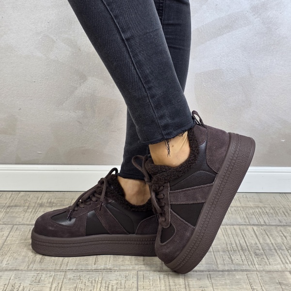 MANOS.RO Pantofi dama casual sport piele naturala FILIPPO PS883 - Img 4