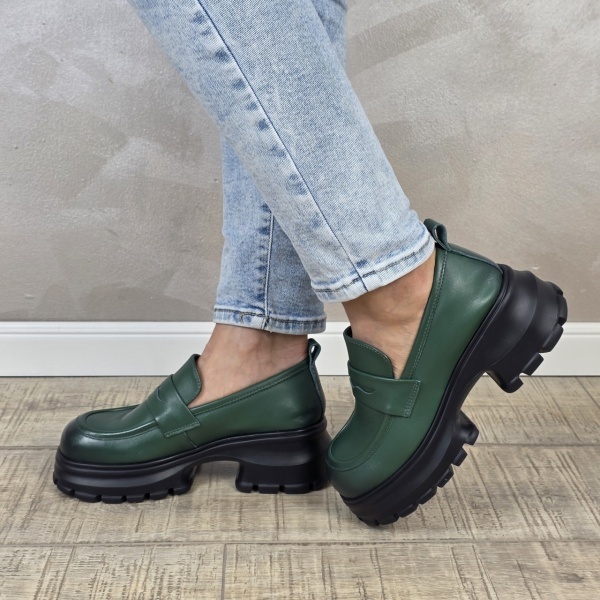 Pantofi dama casual FORMAZIONE piele naturala PC2365 - Img 5