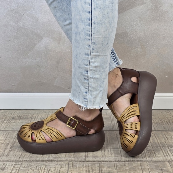 Pantofi dama casual Franco piele naturala PV2157 - Img 3