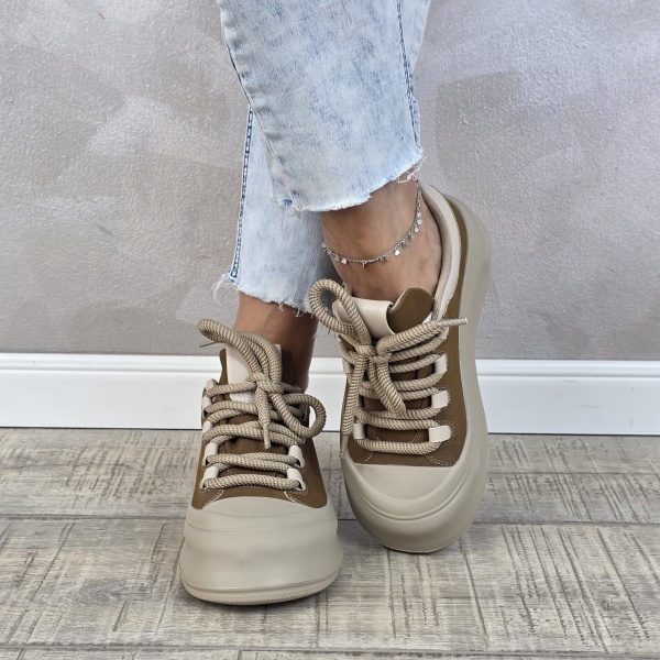 Pantofi dama sport FEELING piele naturala PS824 - Img 4