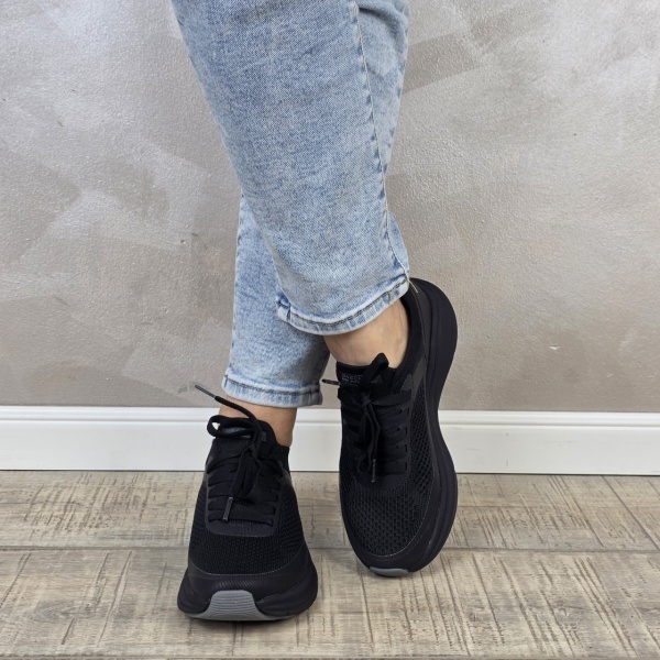 Pantofi dama sport Skechers® Bobs Squad Chaos 117759 BBK - Img 6