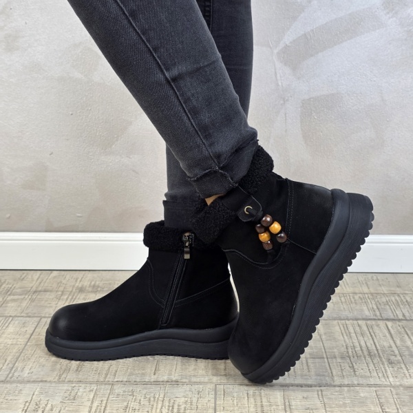 GHETE dama casual Feel piele naturala GD2586 - Img 2