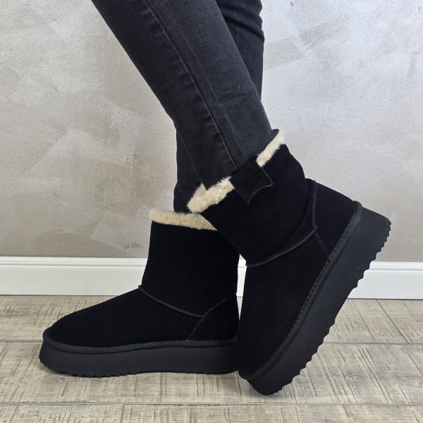 MANOS.RO Ghete dama piele naturala Water Repellent ANA VIOTTI GD2528 - Img 4