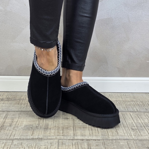 MANOS.RO Ghete/Pantofi dama piele naturala Water Repellent ANA VIOTTI PC2454 - Img 3