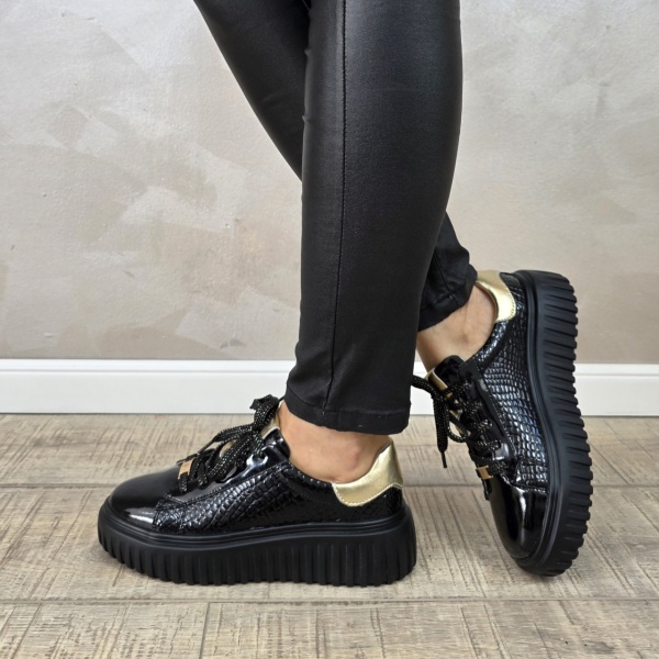 MANOS.RO Pantofi dama casual sport piele naturala Filippo PC2232 - Img 4