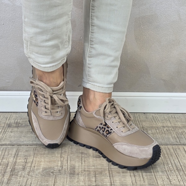 MANOS.RO Pantofi dama casual sport piele naturala Filippo PC2353 - Img 3