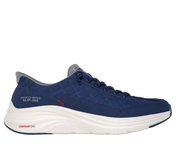 Pantofi barbati Skechers Skechers Slip-on- Contour Foam - Cozy Fit 232619 NVGY - Img 5