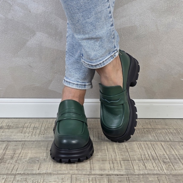 Pantofi dama casual FORMAZIONE piele naturala PC2365 - Img 2
