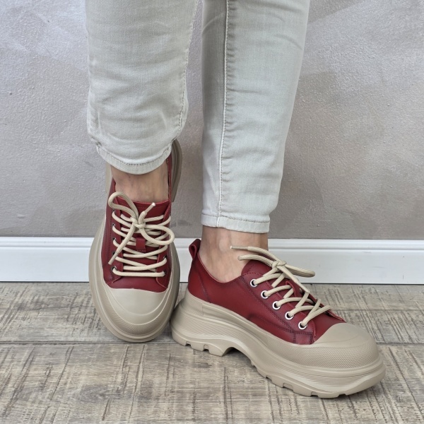 Pantofi dama casual Franco piele naturala PC2352 - Img 3