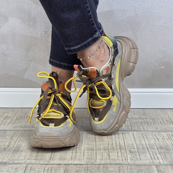 Pantofi dama sport FEELING piele naturala PS806 - Img 5