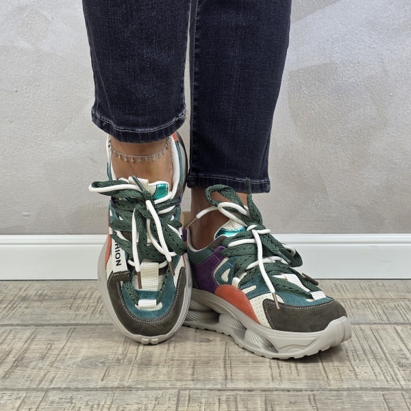 Pantofi dama sport FEELING piele naturala PS832 - Img 3