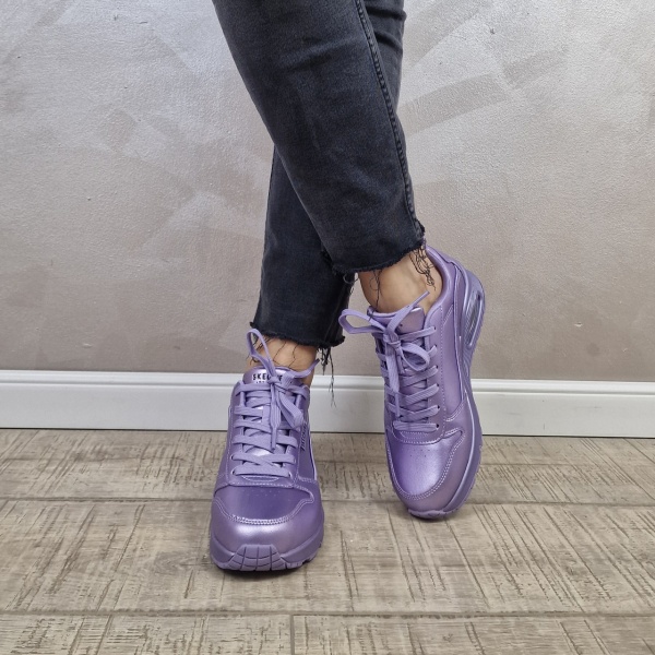 Pantofi dama sport SKECHERS UNO - GALACTIC GA 177104 LAV - Img 8