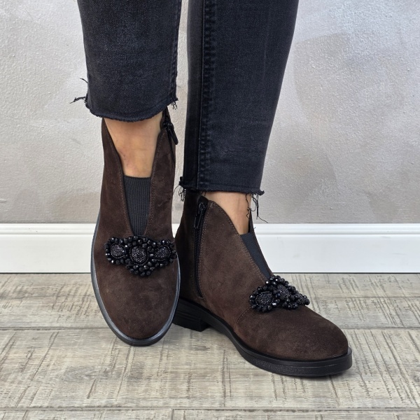 MANOS.RO Ghete dama piele naturala BOTTA GD2606 - Img 2