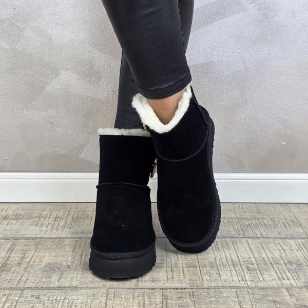 MANOS.RO Ghete dama piele naturala Water Repellent ANA VIOTTI GD2526 - Img 4