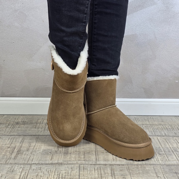 MANOS.RO Ghete dama piele naturala Water Repellent ANA VIOTTI GD2530 - Img 4