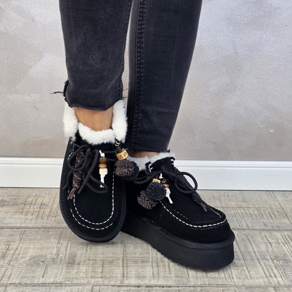 MANOS.RO Ghete/Pantofi dama piele naturala Water Repellent ANA VIOTTI GD2625 - Img 2
