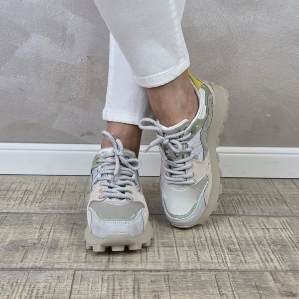 MANOS.RO Pantofi dama casual sport piele naturala Filippo PS741 - Img 2