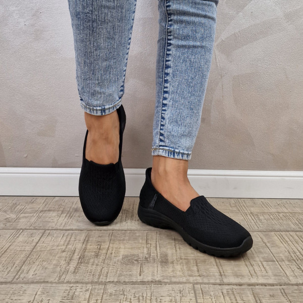 MANOS.RO Pantofi dama sport Skechers® SLIP-INS 158698 BBK - Img 2
