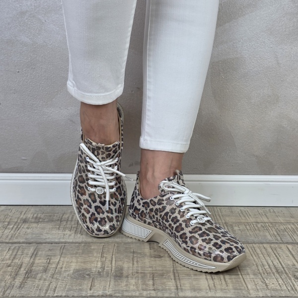 Pantofi casual/sport dama MANOS.RO piele naturala PS691 - Img 3